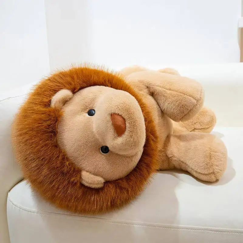 🦁 Peluche Lion Kawaii Assis