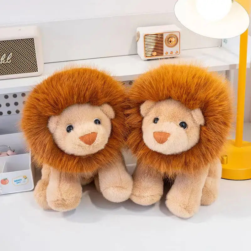 🦁 Peluche Lion Kawaii Assis