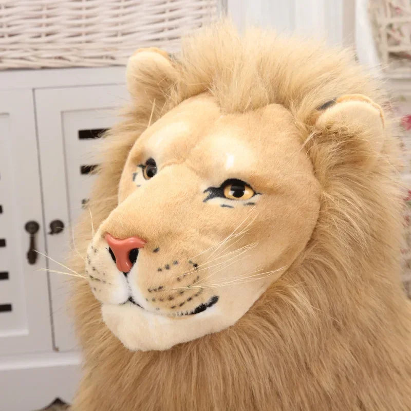 🦁 Peluche Lion Géant XXL (≈ 110 cm)