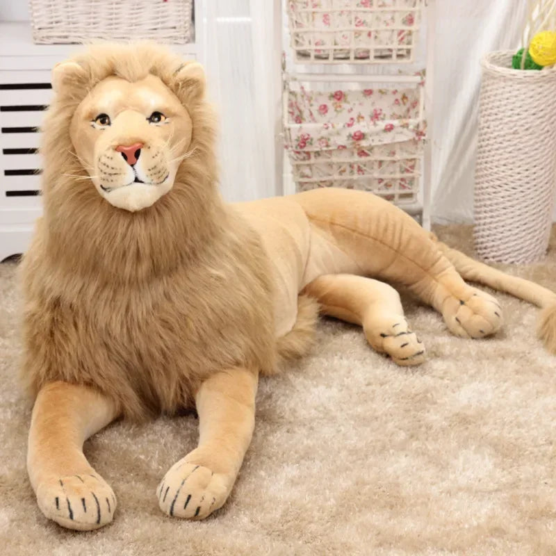 🦁 Peluche Lion Géant XXL (≈ 110 cm)