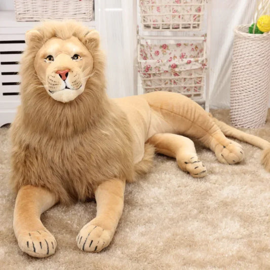 🦁 Peluche Lion Géant XXL (≈ 110 cm)