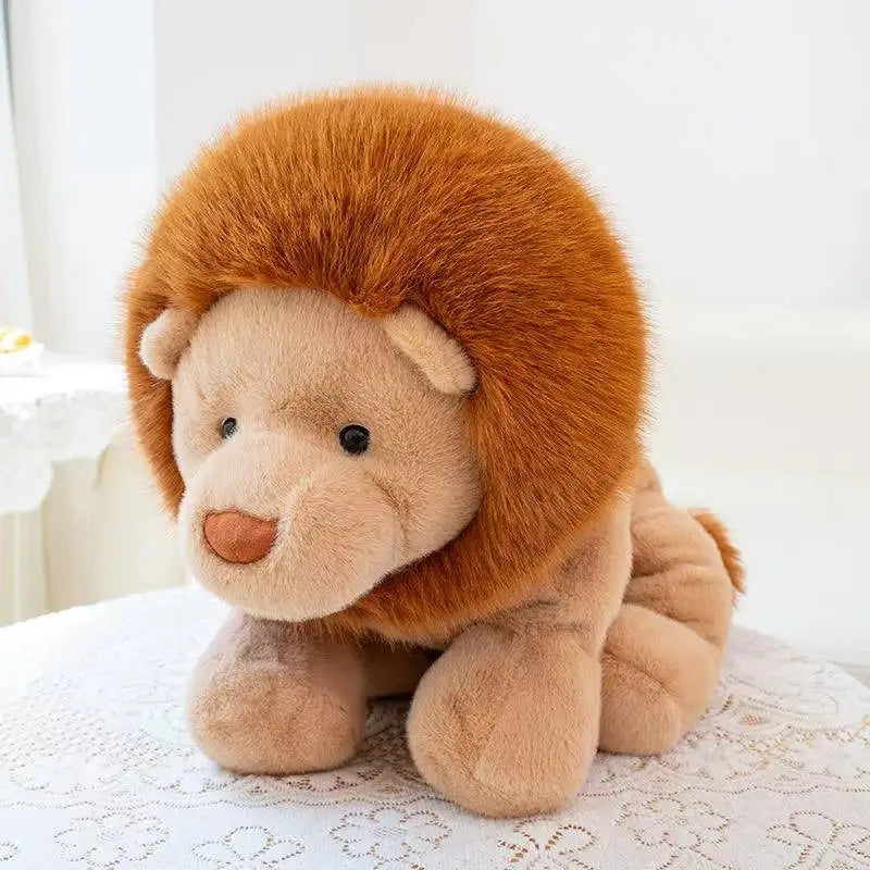 🦁 Peluche Lion Kawaii Assis