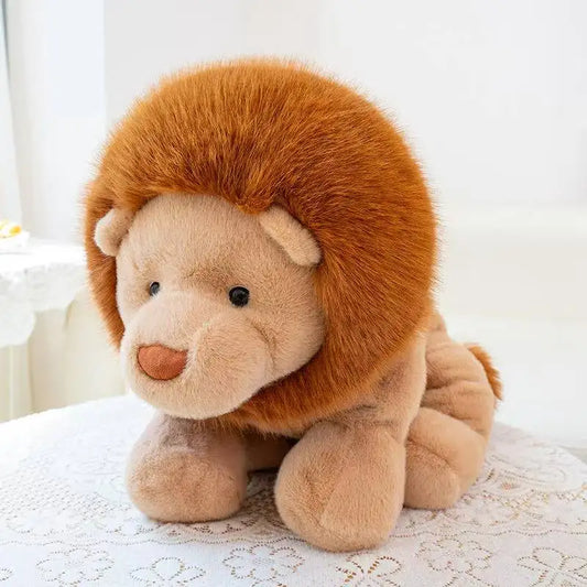 🦁 Peluche Lion Kawaii Assis