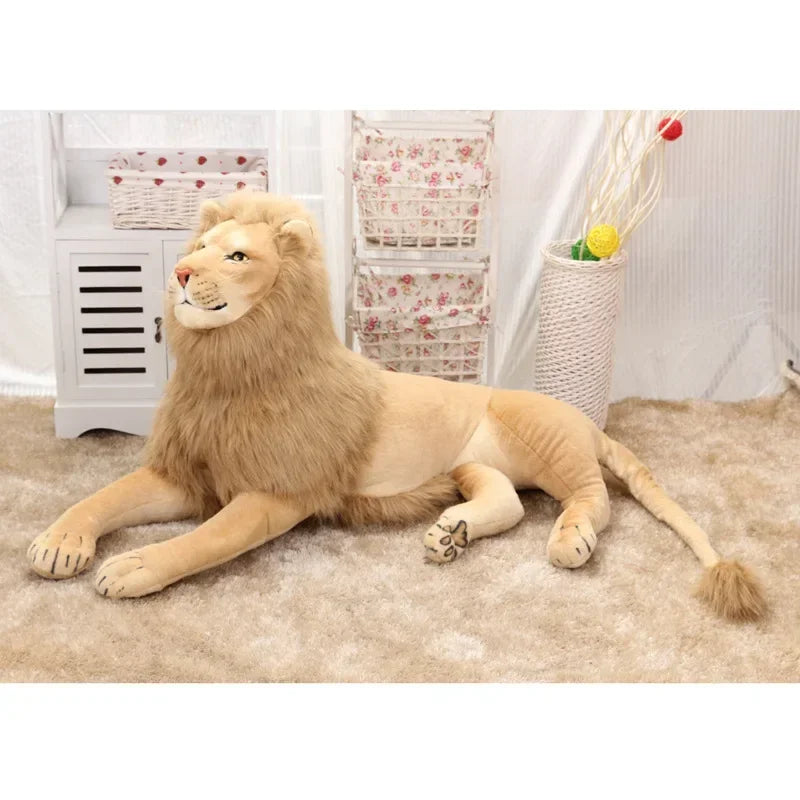 🦁 Peluche Lion Géant XXL (≈ 110 cm)